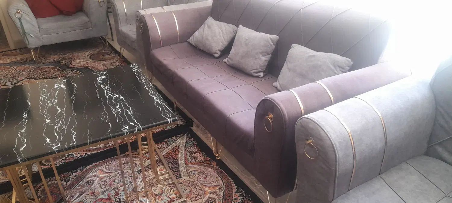مبل ۹نفره|مبلمان خانگی و میز عسلی|اصفهان, شهرک کوثر|دیوار