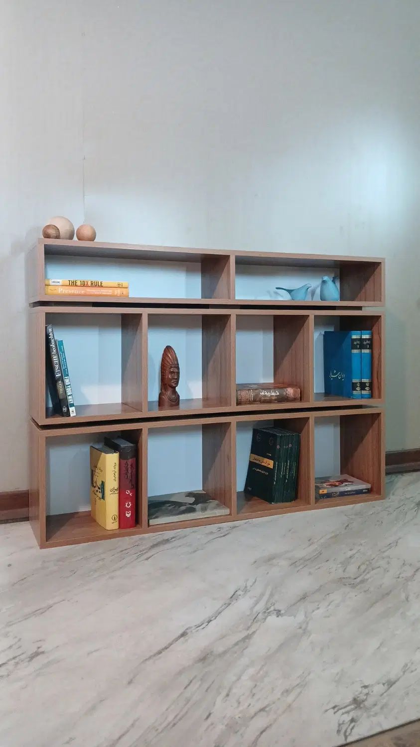 کتابخانه k9 (تولیدی انواع قفسه استند شلف کتابخونه|کتابخانه، شلف، قفسه‌های دیواری|تهران, شارق|دیوار