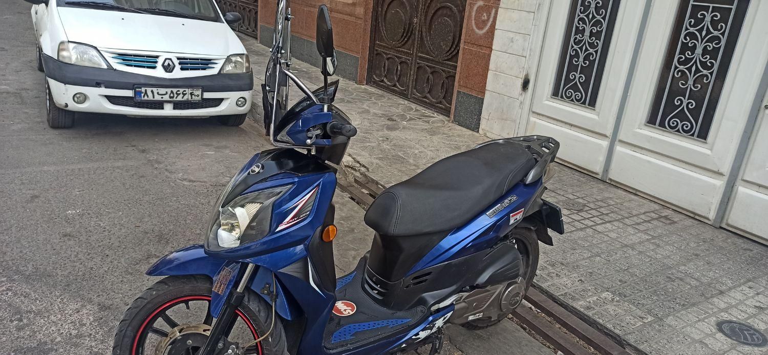 لاکی sym sr200|موتورسیکلت|تهران, آهنگ|دیوار