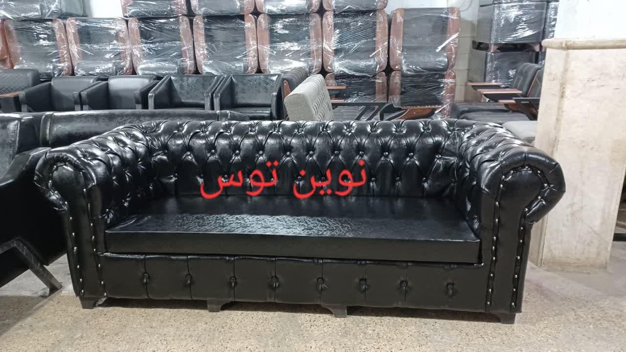 نیم ست اداری چستر مبل اداری چرمی|مبلمان اداری|مشهد, گلبرگ شمالی|دیوار