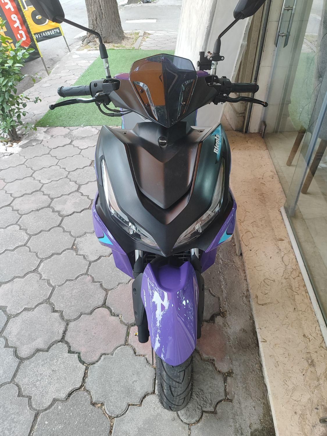 پیشتاز ایروکس 155 بنفش مشکی صفر 1403|موتورسیکلت|رشت, استقامت ۱|دیوار