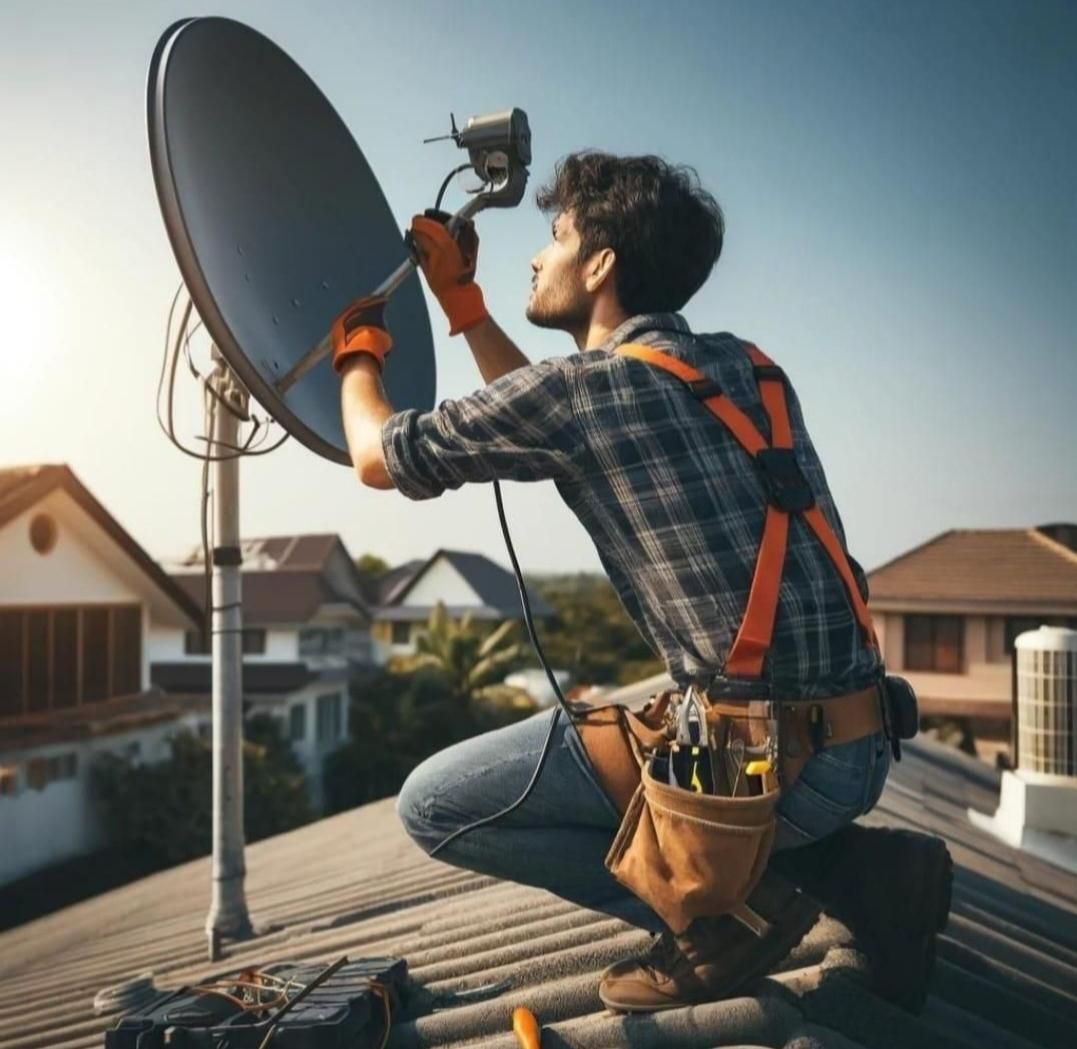 نصاب آنتن گیرنده دیجیتال ثابت گردان تنظیم نصب آنتن|خدمات پیشه و مهارت|اسلامشهر, شهرک قائمیه|دیوار