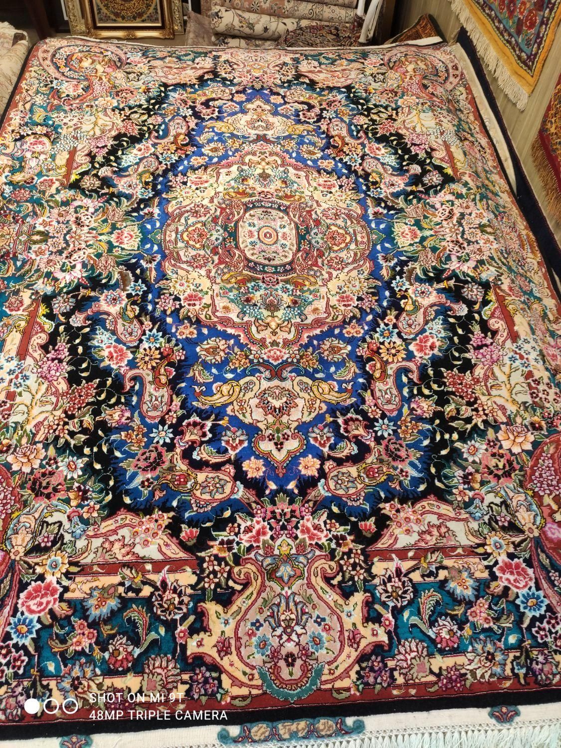 قالیچه مهرانه کف ابریشم|فرش|تهران, فرمانیه|دیوار