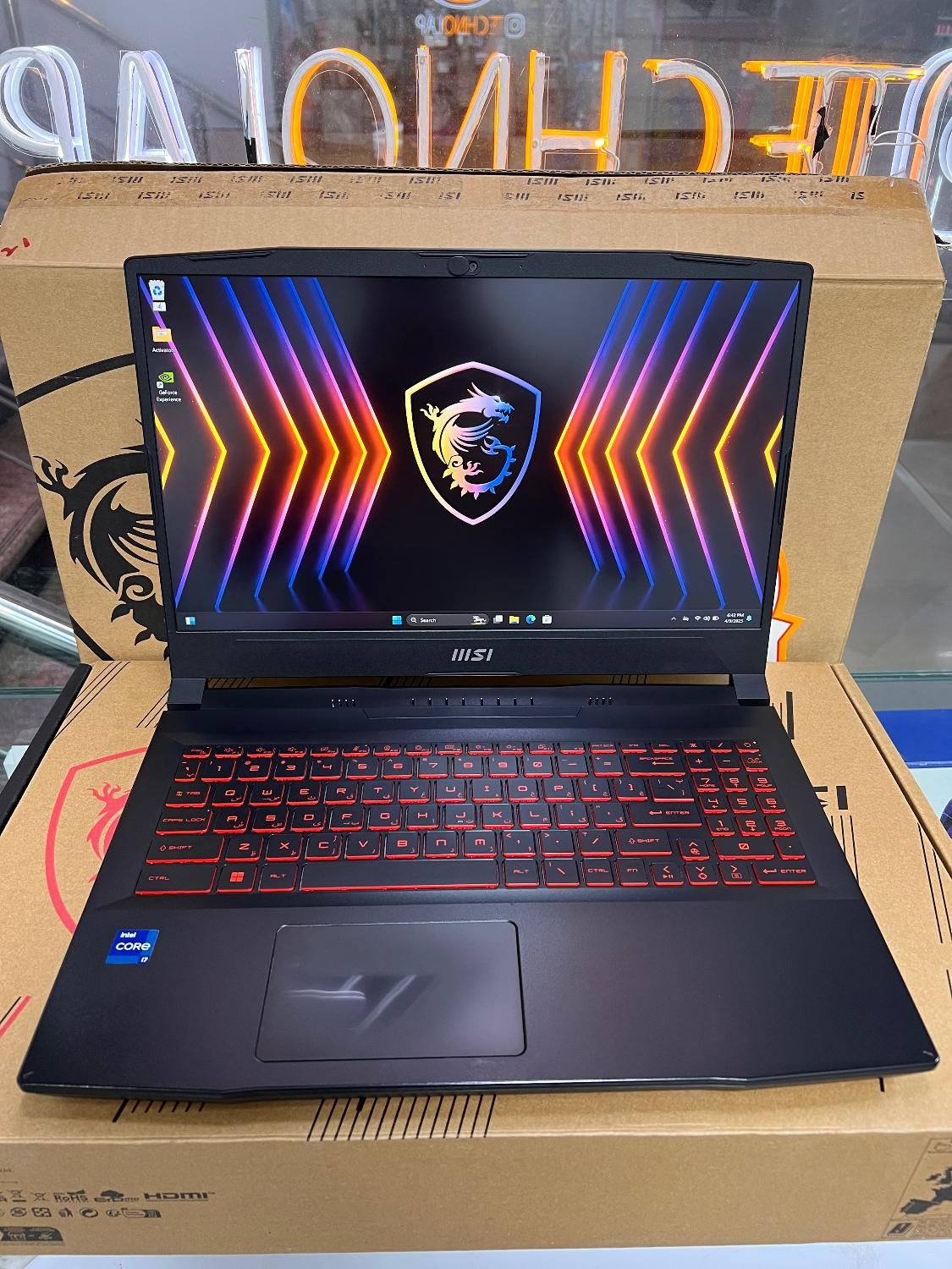 لپ تاپ گیمینگ ام اس ایMSI GF66 i7/16G/1TB/4G RTX|رایانه همراه|تهران, میدان ولیعصر|دیوار
