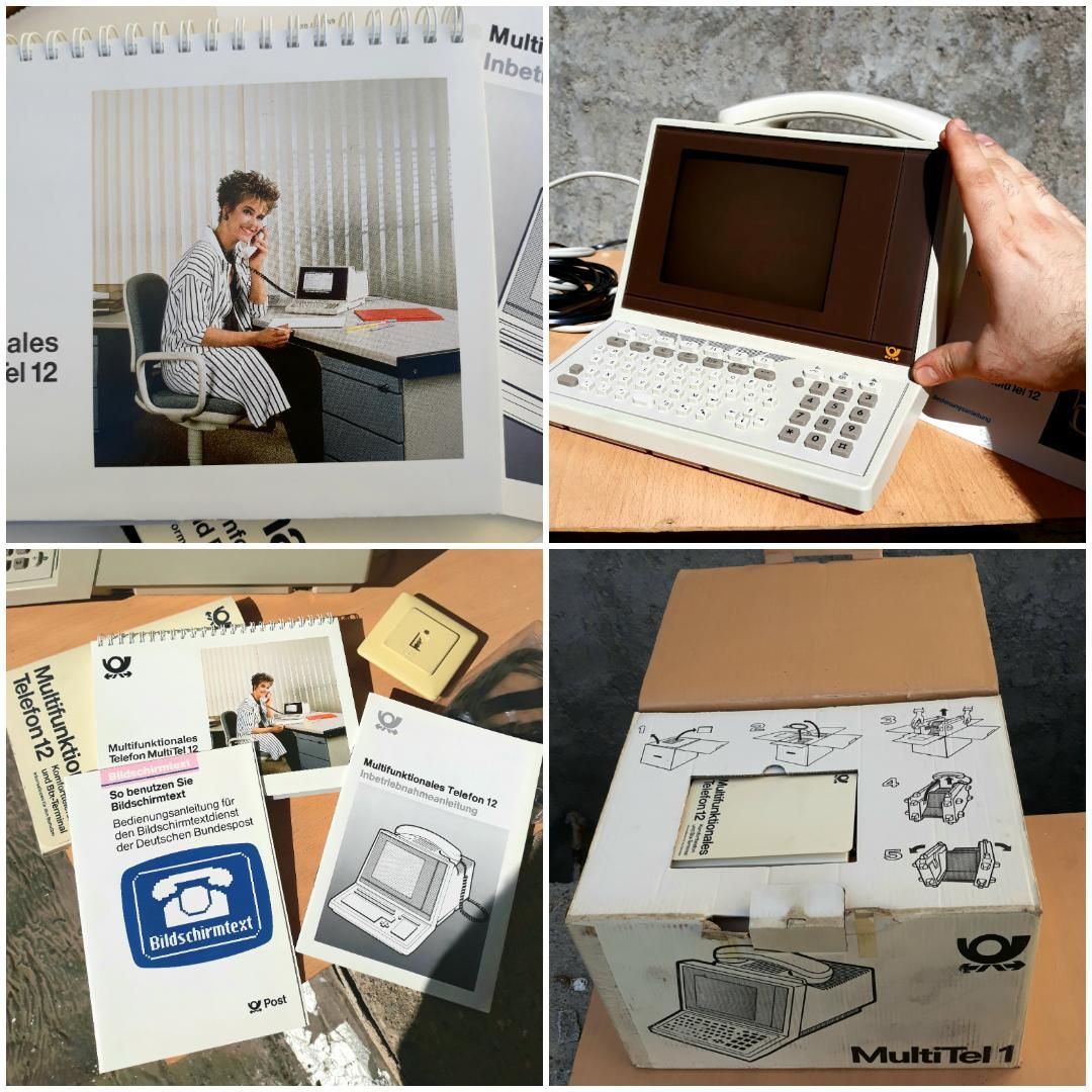 تلفن کامپیوتری عتیقه زیمنس آلمان 1985 اکبند نایاب|کلکسیون اشیاء عتیقه|تهران, امین حضور|دیوار