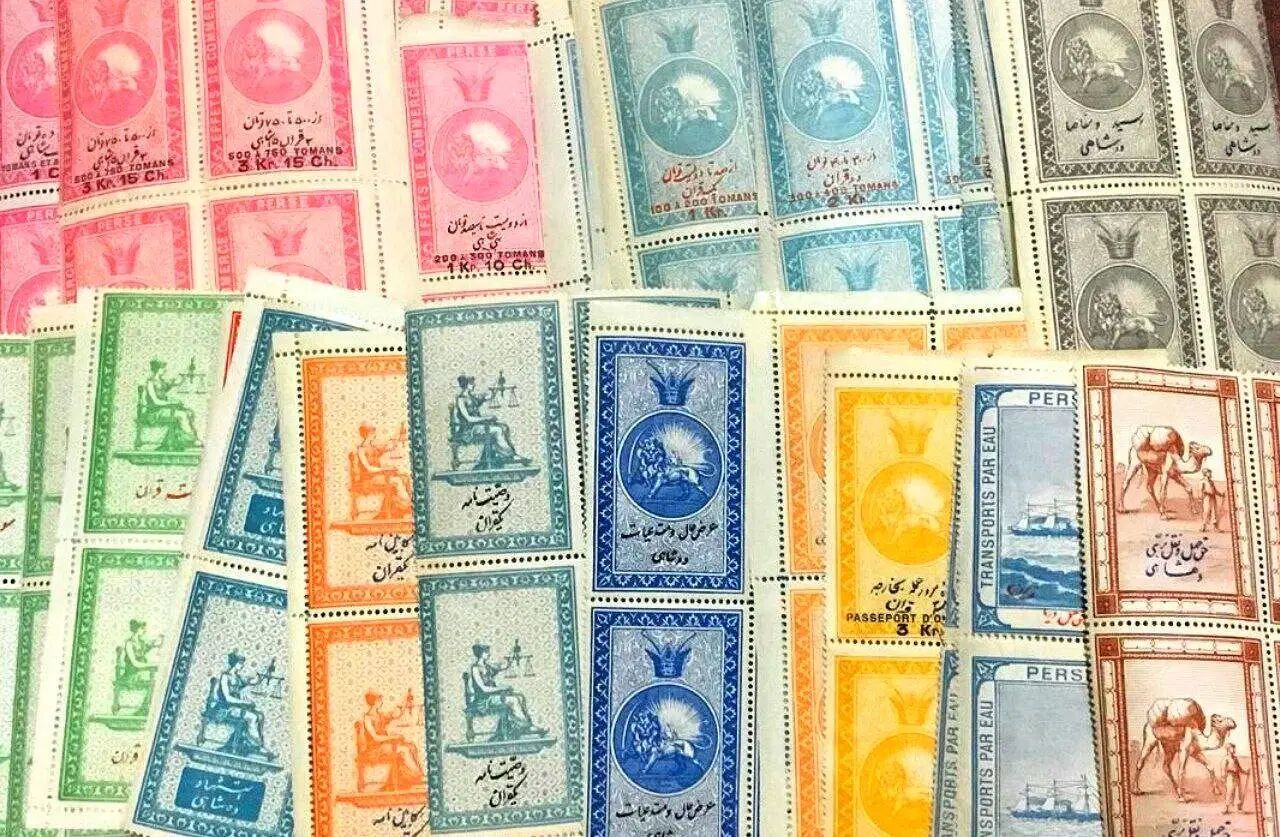سری نفیس تمبر مالیه ناصرالدین شاه|کلکسیون سکه، تمبر، اسکناس|تهران, آبشار تهران (دریاچه)|دیوار