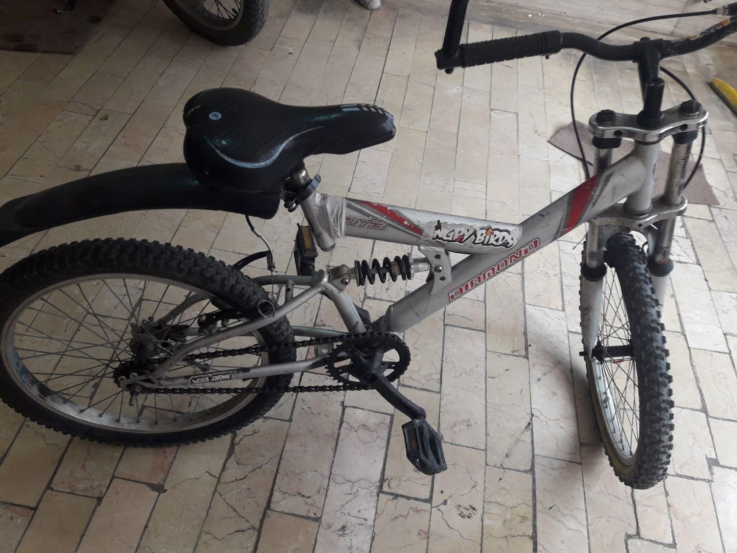 دوچرخه ۲۰کوهستانی نقره ای|دوچرخه، اسکیت، اسکوتر|قم, امامزاده ابراهیم|دیوار