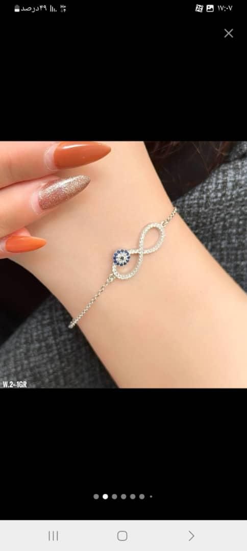 دستبند نقره روکش طلا تخفیف ویژه عیدانه کد۰۱۱۴|بدلیجات|تبریز, |دیوار