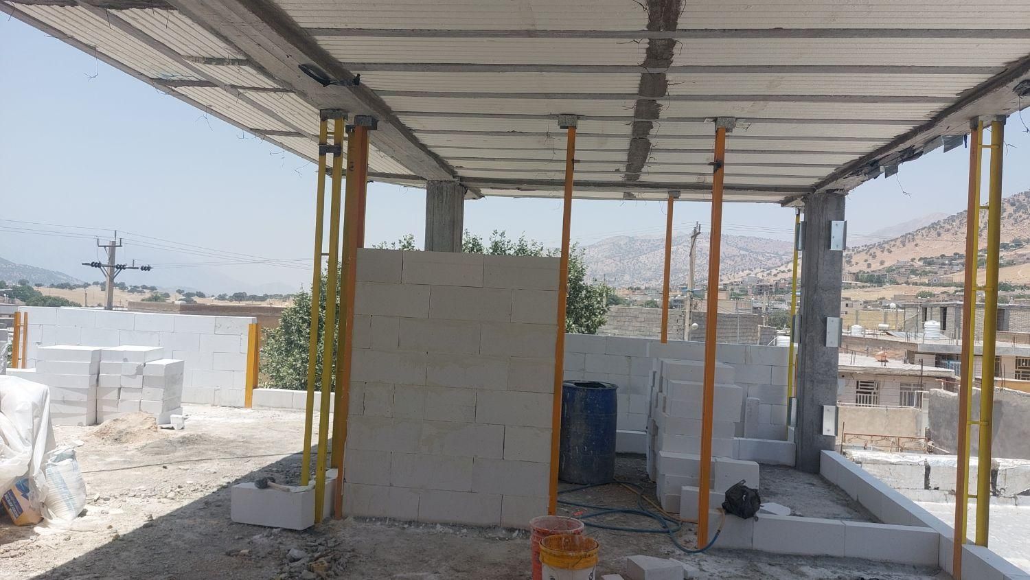 وال پست گالوانیزه ، والپست نبشی، میلگرد بستر|خدمات پیشه و مهارت|ایذه, |دیوار