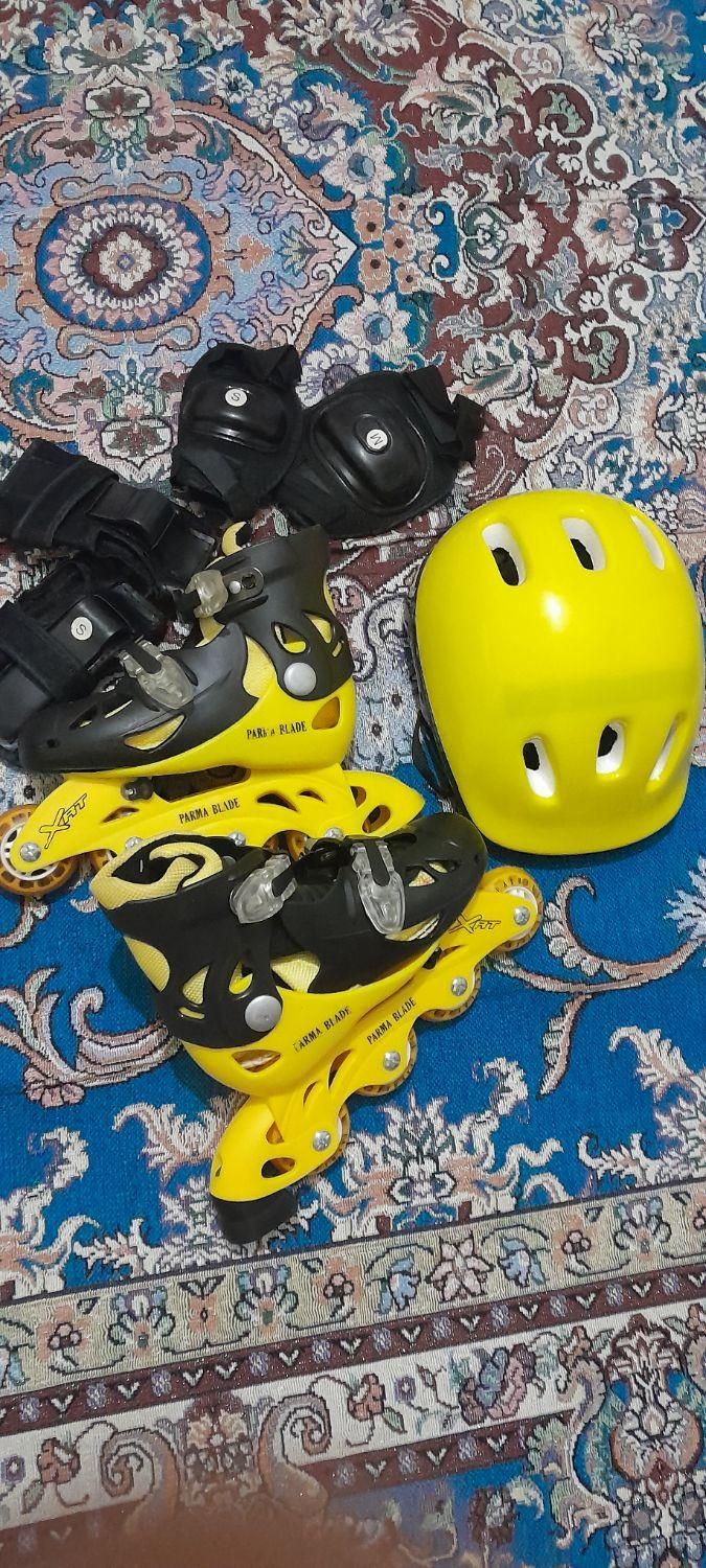 اسکیت زرد|دوچرخه، اسکیت، اسکوتر|محمدیه-قزوین, |دیوار