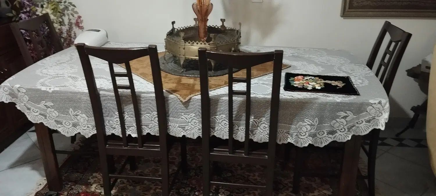 سرویس 7 نفره و میز نهار خوری 8 نفر|مبلمان خانگی و میز عسلی|تهران, شهرآرا|دیوار