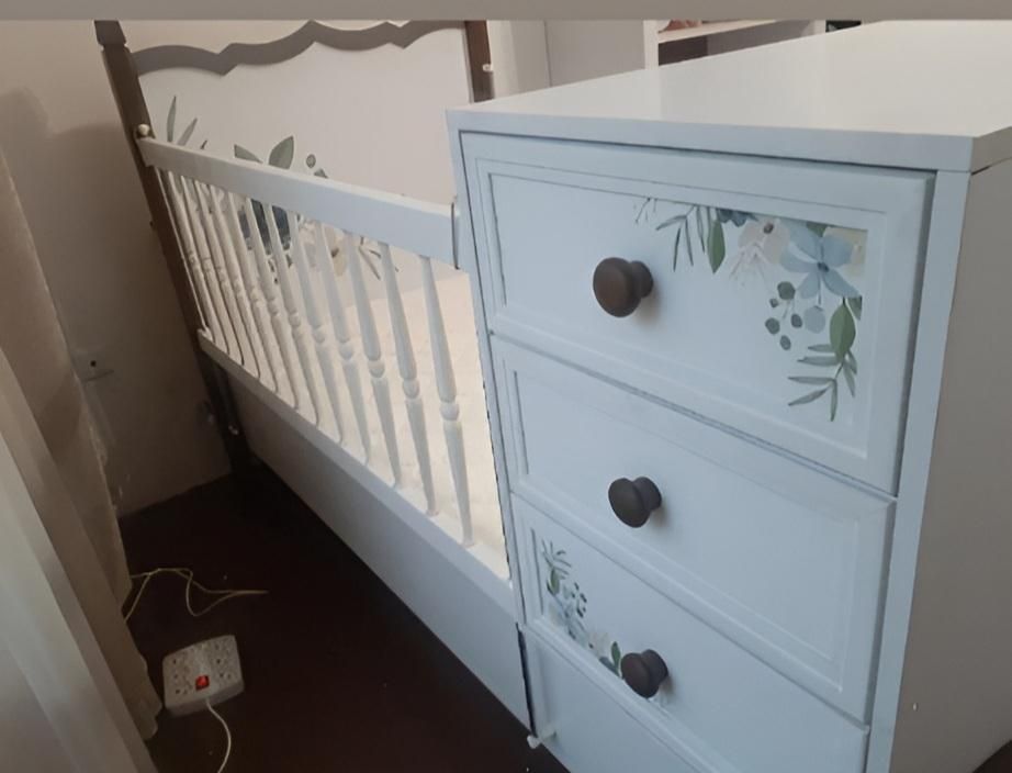 سرویس خواب نوزاد لیلیوم|تخت و سرویس خواب|کرمان, |دیوار