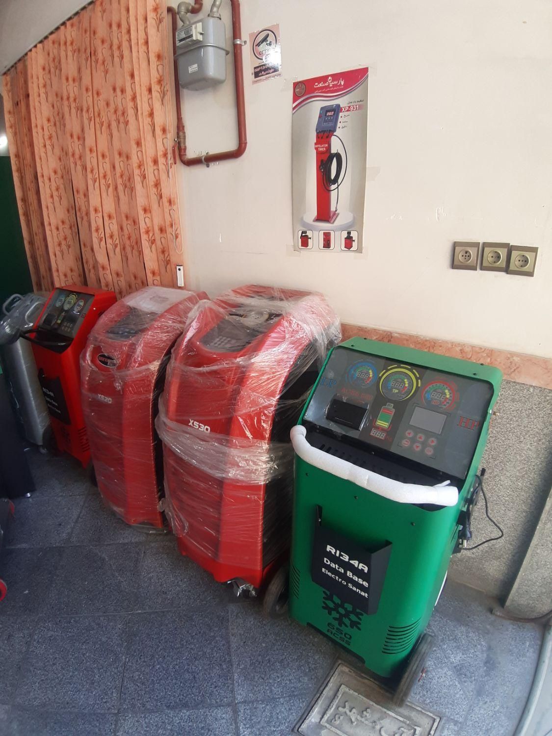 شارژگاز کولر/دستگاه شارژ گاز کولر/واندرفو/تکتینو|ماشین‌آلات صنعتی|مشهد, امیر|دیوار
