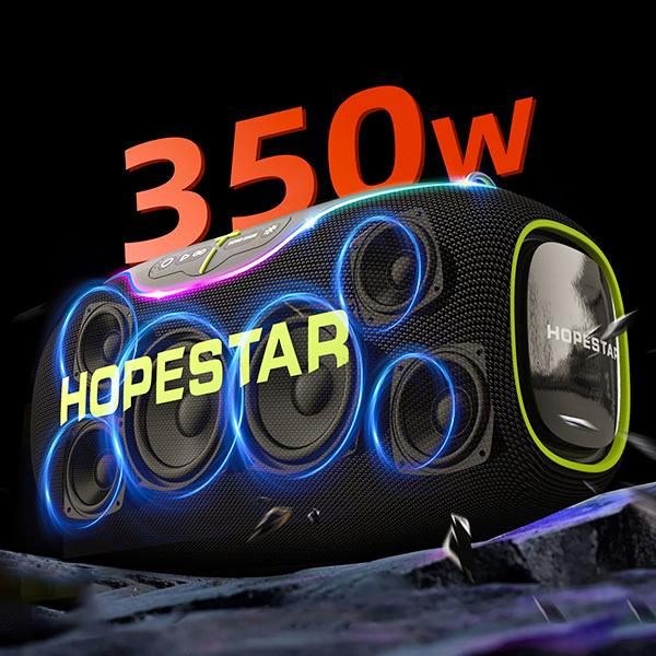 اسپیکر 350 واتی اورجینال هوپ استار HOPESTAR A80|پخشکننده همراه|زنجان, |دیوار