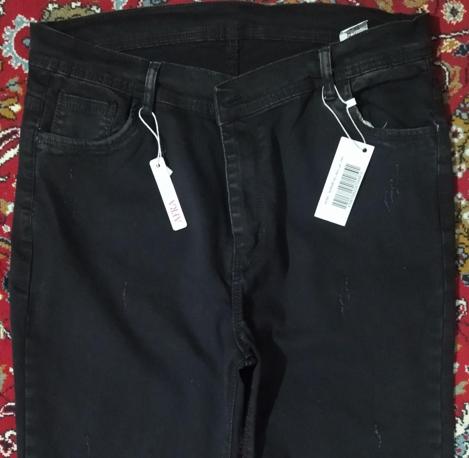 شلوار جین راسته کاملاً نو|لباس|کازرون, |دیوار