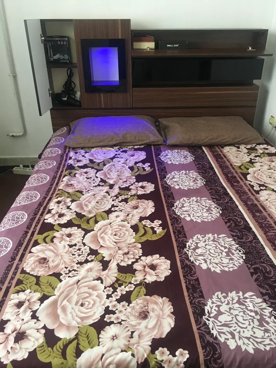 سرویس خواب ۲نفره|تخت و سرویس خواب|رشت, شهرک قدس|دیوار