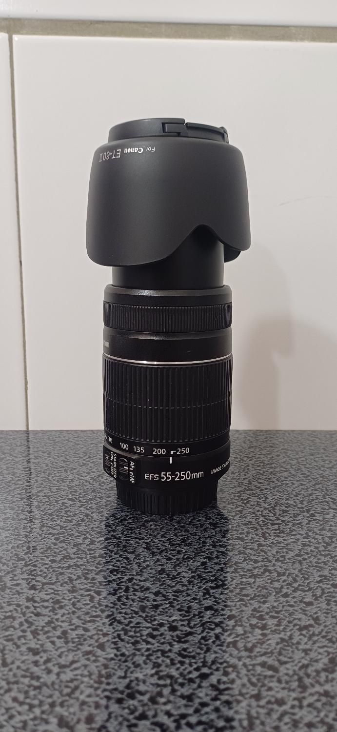 لنز ۵۵-۲۵۰ کنون ماونت EF|دوربین عکاسی و فیلمبرداری|زنجان, |دیوار