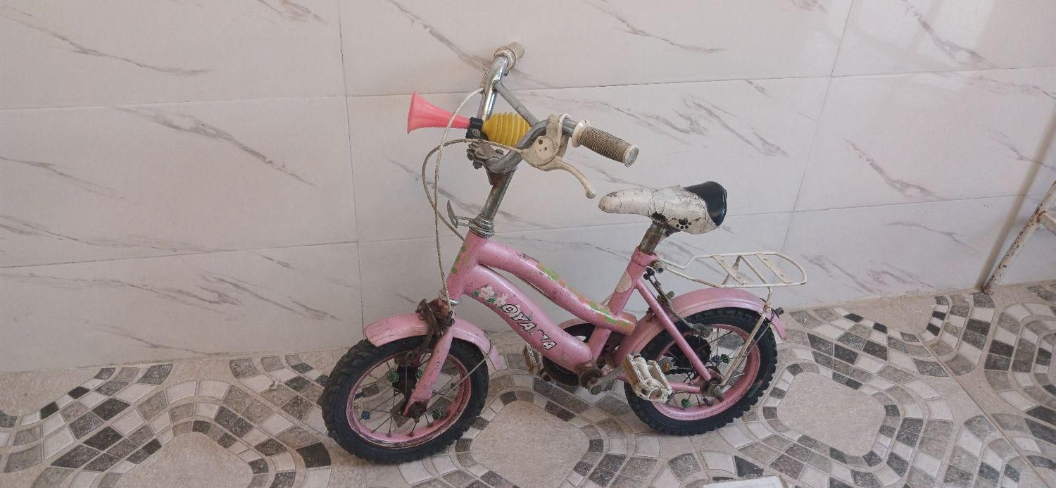 دوچرخه ۱۲ دخترانه کاملا سالم|دوچرخه، اسکیت، اسکوتر|اسلامشهر, شهرک امام حسین (میان آباد)|دیوار