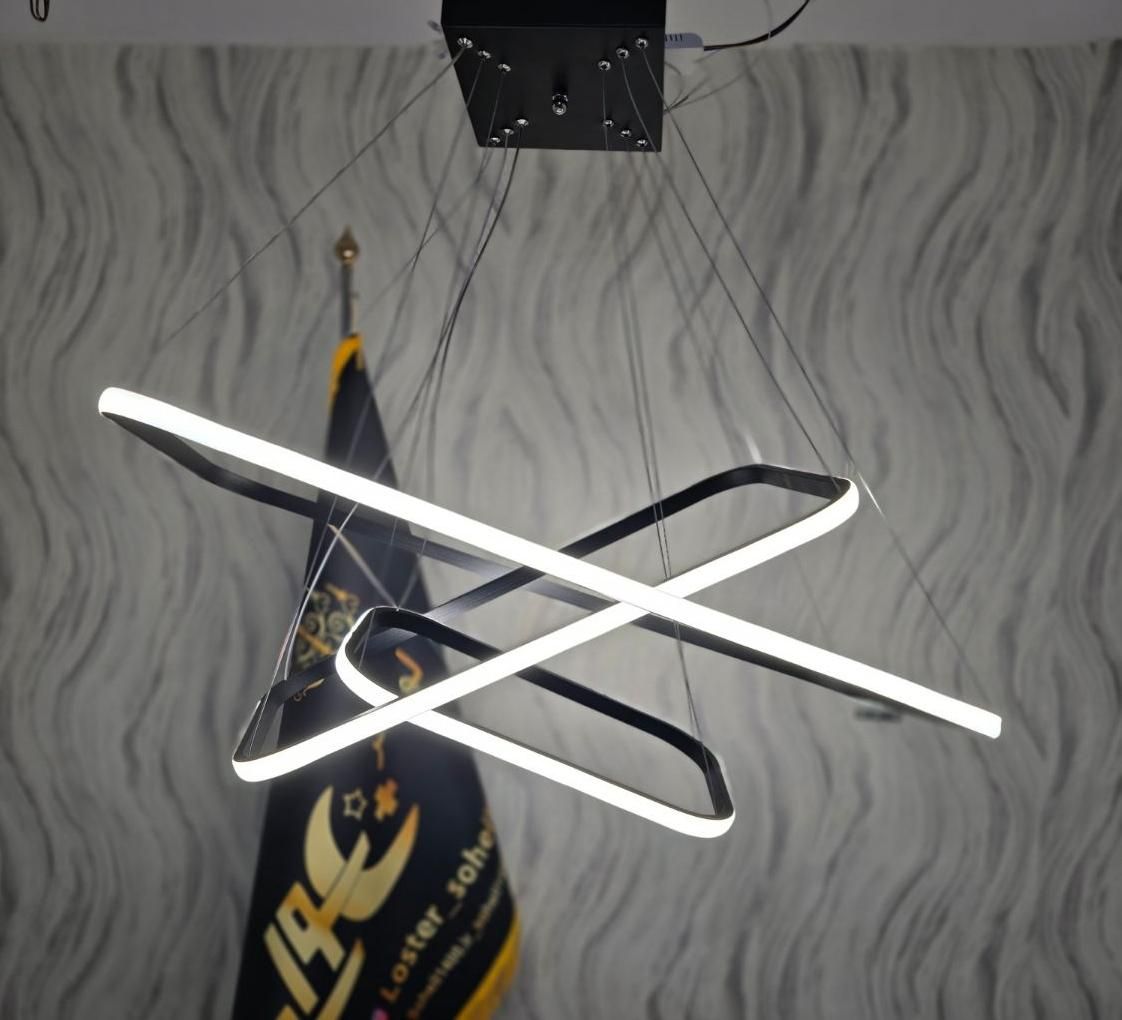 لوستر مستطیل|لوستر و چراغ آویز|فردیس, فردیس|دیوار