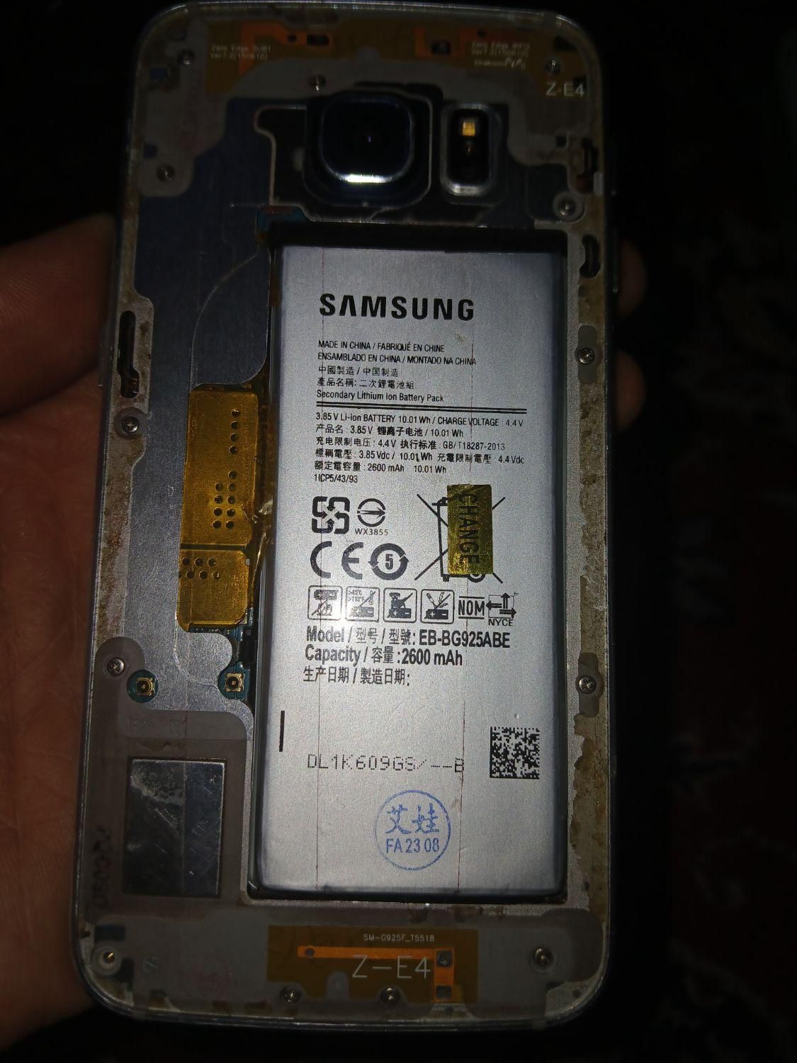 سامسونگ Galaxy S6 edge با حافظهٔ ۳۲ گیگابایت|موبایل|اهواز, پردیس|دیوار