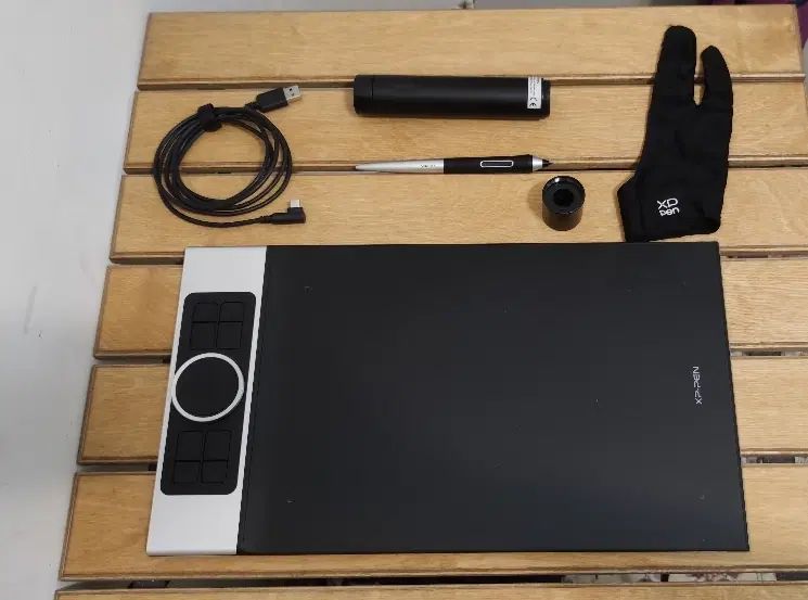 قلم نوری/تبلت گرافیکی درحد نو xp pen deco pro M|قطعات و لوازم جانبی رایانه|تهران, بهارستان|دیوار