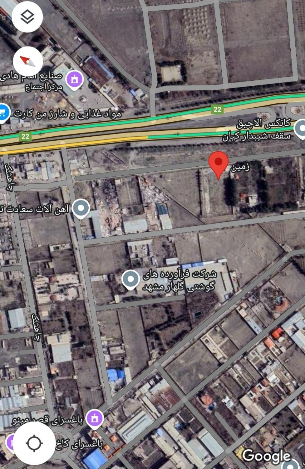 فروش ۴۴۴۴ متری در پیامبراعظم|فروش دفتر صنعتی، کشاورزی، تجاری|مشهد, چاهشک|دیوار