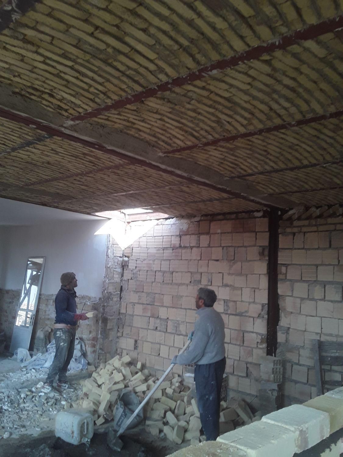 سیمانکاری بنایی وتگری|خدمات پیشه و مهارت|ارومیه, |دیوار