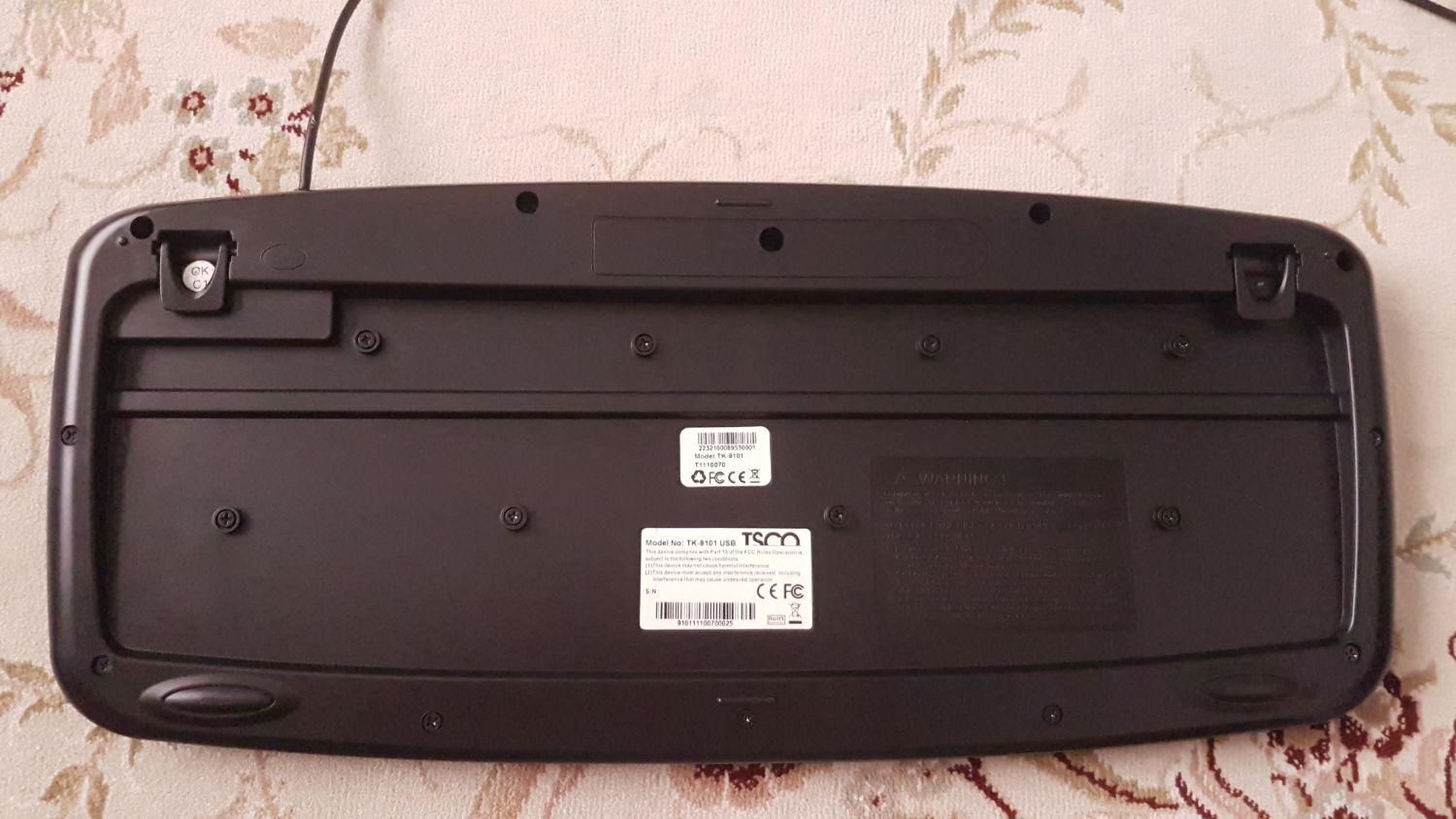 کیبورد تسکو TK-9101|قطعات و لوازم جانبی رایانه|رشت, رودبارتان|دیوار