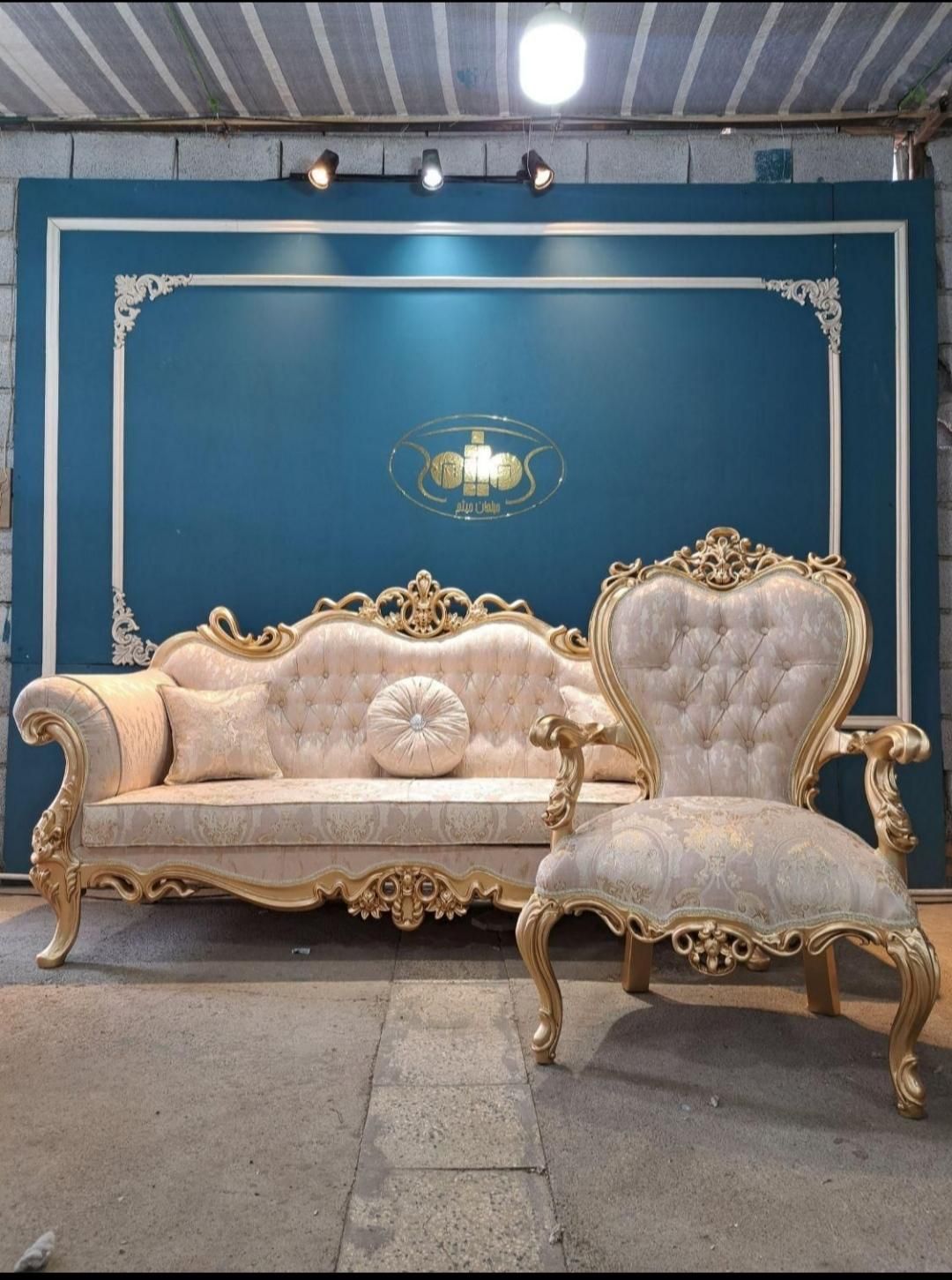 مبل کلاسیک افسون ( اقساطی )|مبلمان خانگی و میز عسلی|قزوین, |دیوار