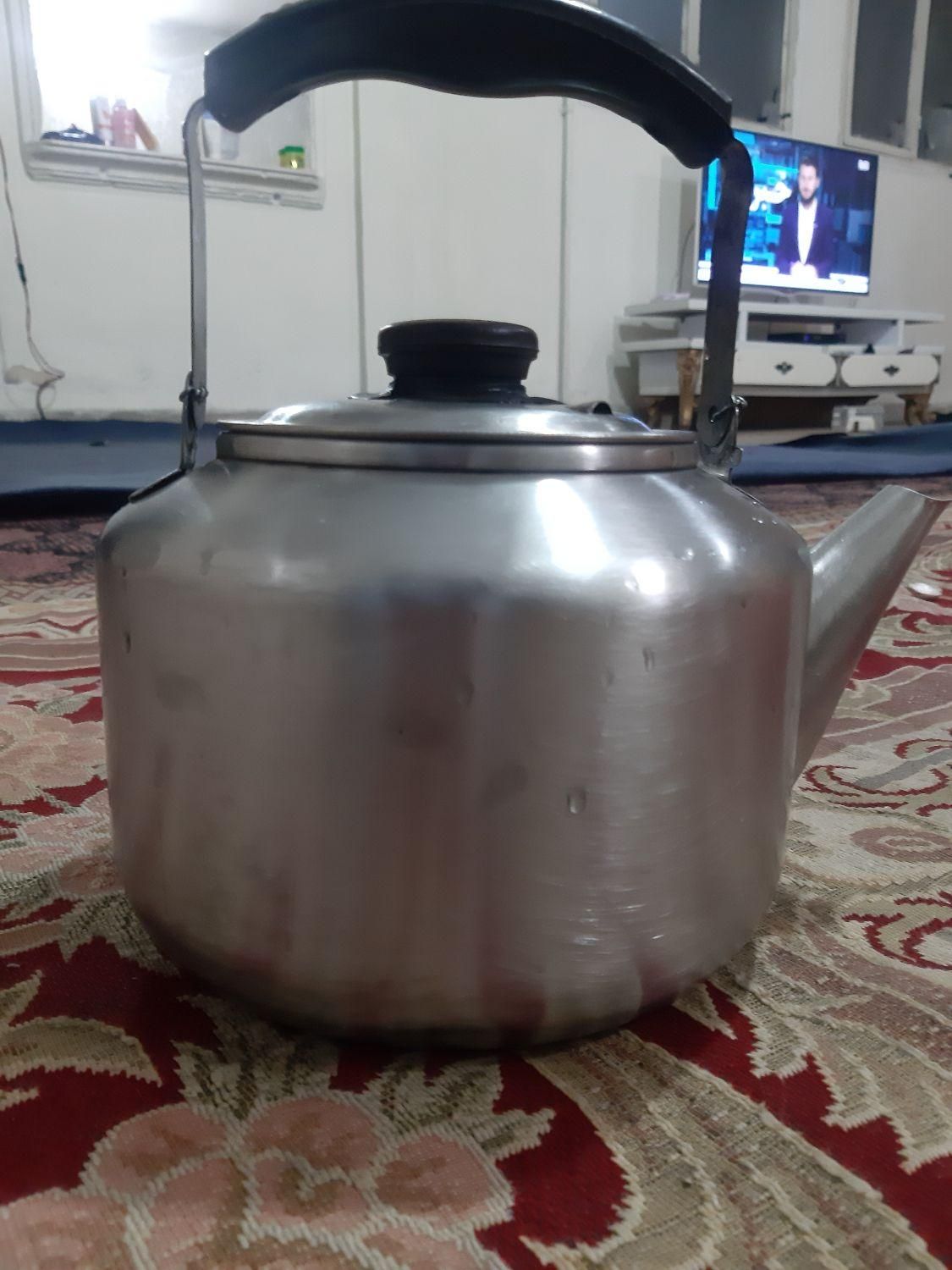 کتری استیل اصل ۳ لیتری|قوری، کتری، قهوه‌ساز دستی|تهران, نعمت‌آباد|دیوار