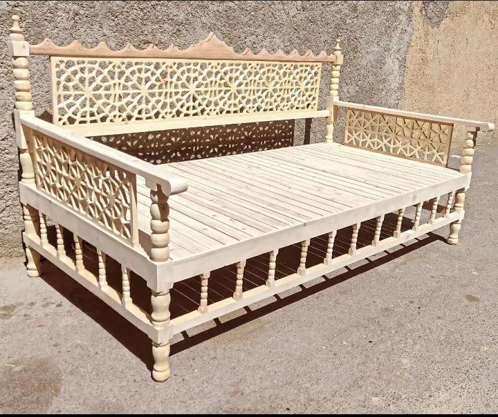 صندلی سنتی ومیز سنتی|مبلمان خانگی و میز عسلی|گناباد, |دیوار