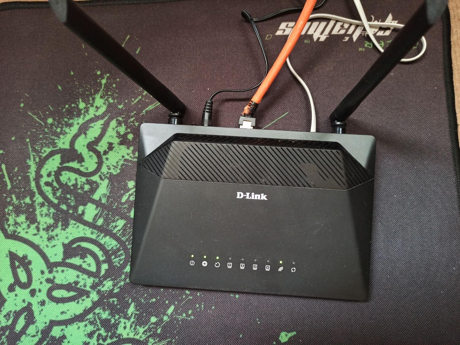 مودم و روتر  TP-LINK TD-W8961Nو D-LINK NEW DSL-224|مودم و تجهیزات شبکه|تهران, مسعودیه|دیوار
