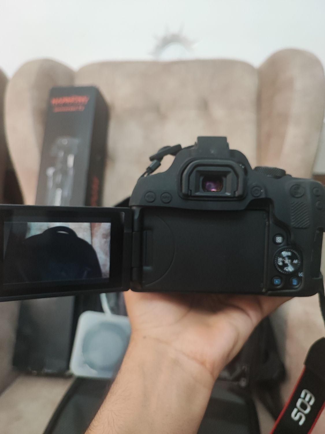 دوربین عکاسی فیلمبرداری کنون canon 850d با لنز|دوربین عکاسی و فیلم‌برداری|تهران, فلسطین (میدان انقلاب)|دیوار
