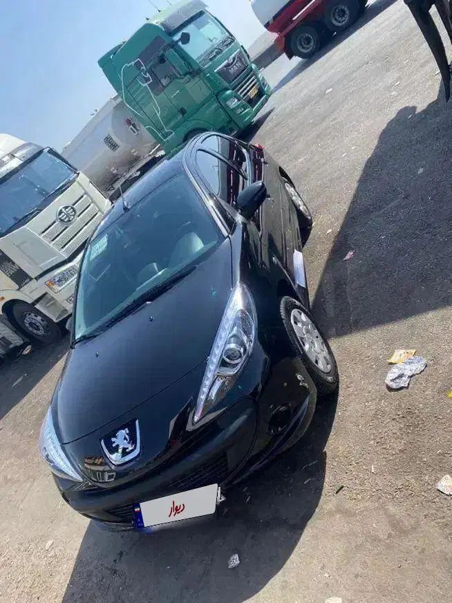 پژو 207i دنده‌ای TU3،مشکی آبنوس متالیک،مدل ۱۴۰۴|خودرو سواری و وانت|اراک, |دیوار