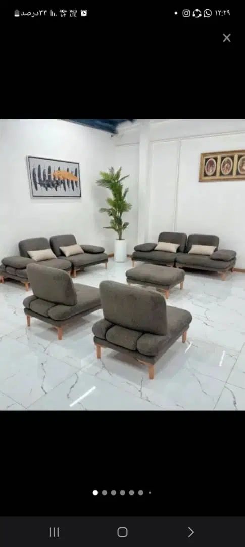 مبلمان رشت ۴۶ چوب نراد 36789|مبلمان خانگی و میز عسلی|رشت, رودبارتان|دیوار
