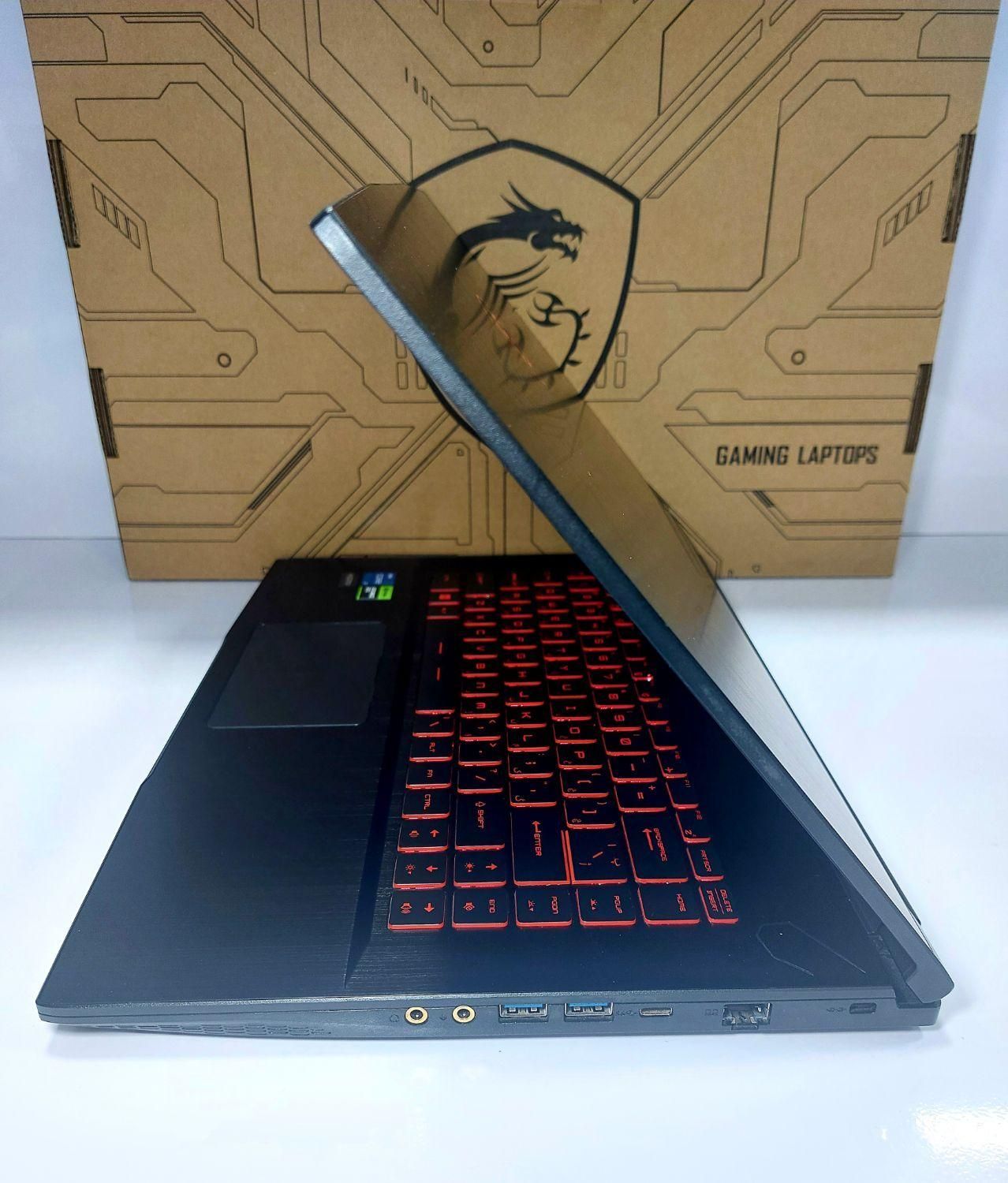 لپ تاپ MSI GAMING i7 11800H در حد نو|رایانه همراه|تهران, میدان ولیعصر|دیوار