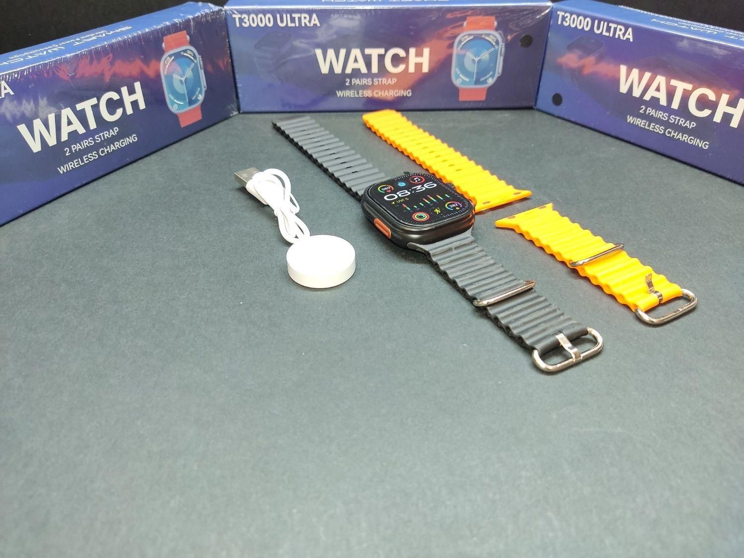 ساعت هوشمند 2بند ،اپل واچ T3000 ultra|لوازم جانبی موبایل و تبلت|زاهدان, |دیوار