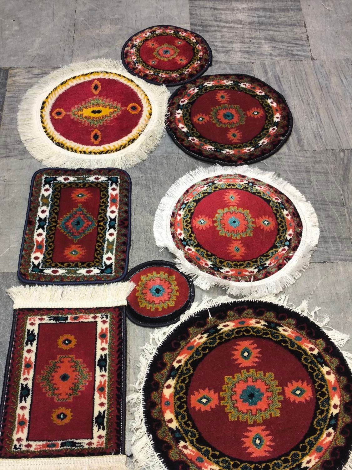 دایره عشایری 40×40طرح دستبافت|پادری|تهران, امام حسین(ع)|دیوار