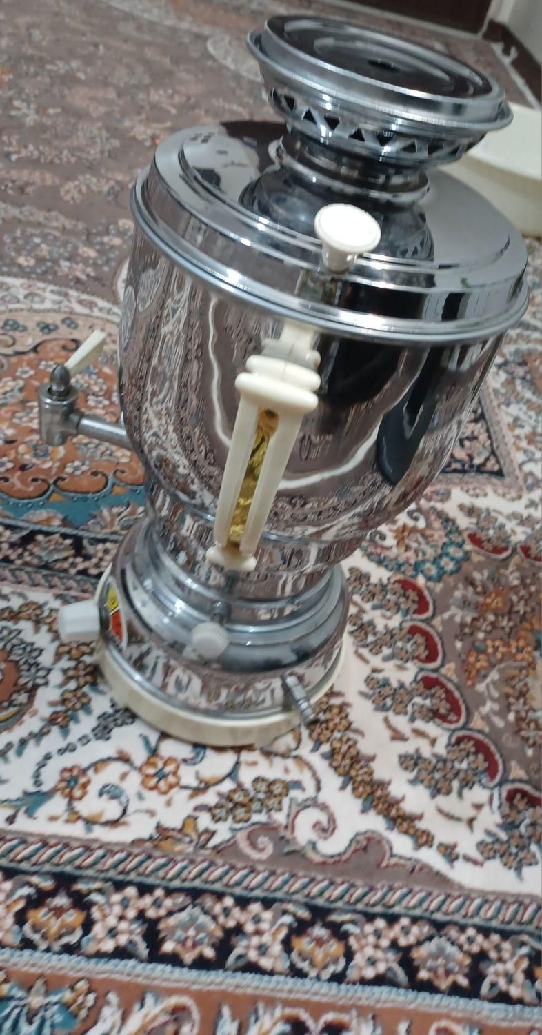 سماور گازی (چهار لیتری) نو|سماور، چای‌ساز، قهوه‌ساز|تهران, تهرانپارس شرقی|دیوار