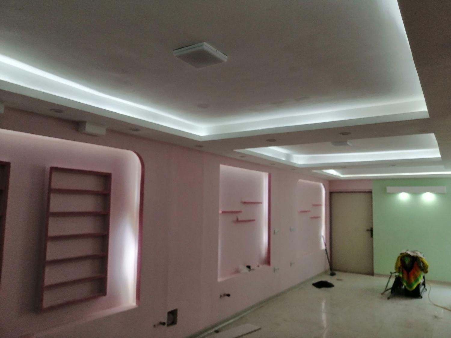 کناف کاری نور پردازی ونقاشی(در پرند) وحومه|خدمات پیشه و مهارت|پرند, فاز ۴|دیوار