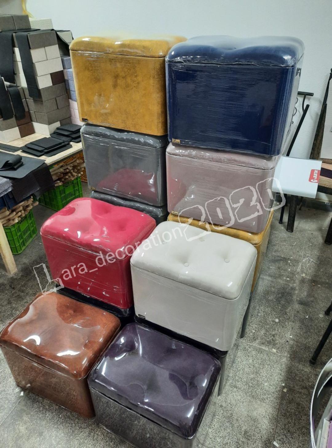 باکس سبد رخت دکمه دار پاف کد 058|صندلی و نیمکت|تبریز, |دیوار