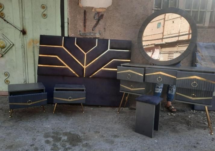 سرویس خواب.تخت خواب.تختخواب ژینا|تخت و سرویس خواب|خرمآباد, |دیوار