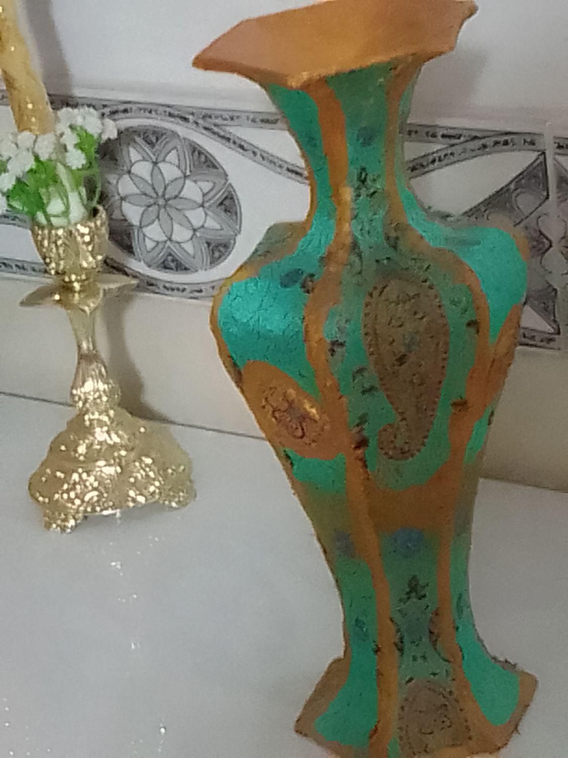 گلدان دست ساز|صنایع دستی و سایر لوازم تزئینی|ماهدشت, |دیوار