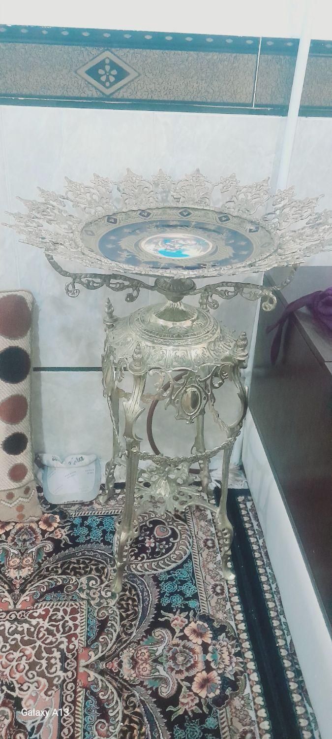کنار سالنی برنز  باچینی اصلی|صنایع دستی و سایر لوازم تزئینی|تاکستان, |دیوار