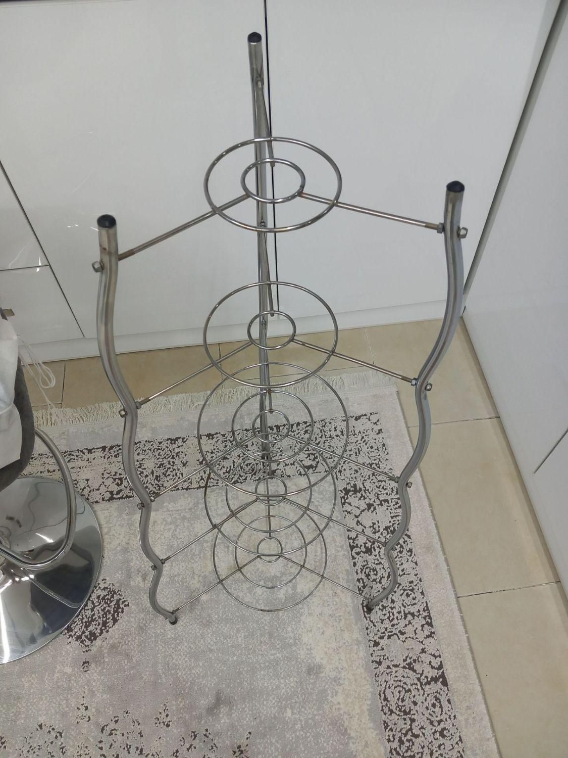 پایه نگهدارنده قابلمه تمیز|آب‌چکان و نظم‌دهنده ظروف|اصفهان, منتظرالمهدی|دیوار