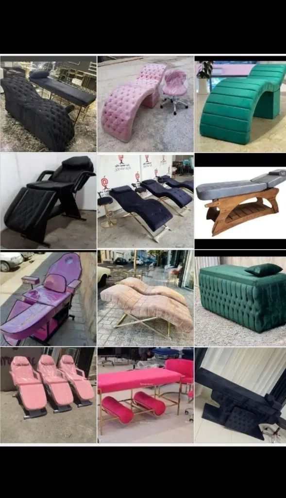 میز ناخن صندلی طرح میکاپ ترولی مدل پاف تخت|آرایشگاه و سالن‌های زیبایی|شیراز, فخرآباد (دروازه کازرون)|دیوار