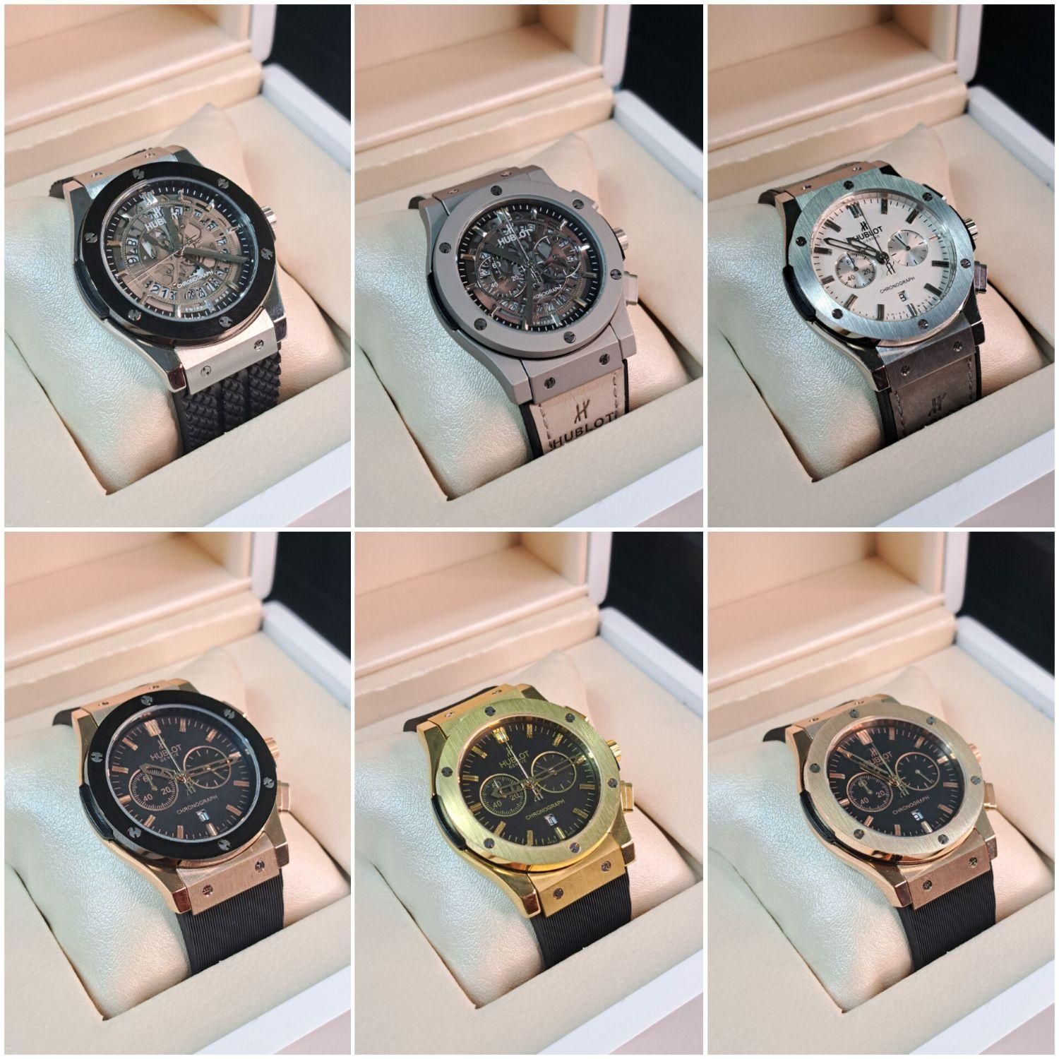 ساعت مچی هابلوت کرنوگرافAAA سه موتور ژاپن(رنگبندی)|ساعت|مشهد, راهنمایی|دیوار