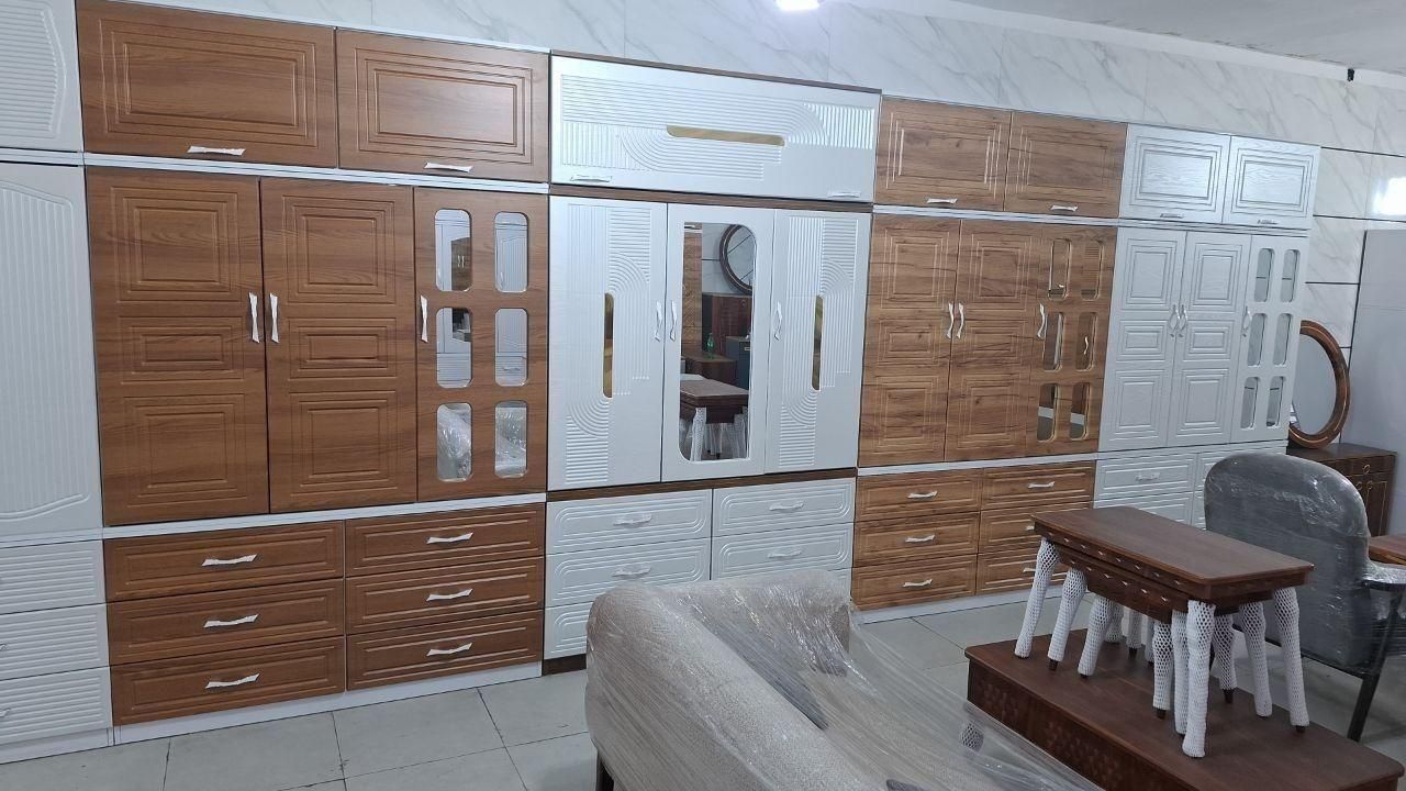 کمدلباس عرض 140ارتفاع 230 عمق 52 در تنوع مدل رنگ|جاکفشی، کمد، دراور|ملارد, |دیوار
