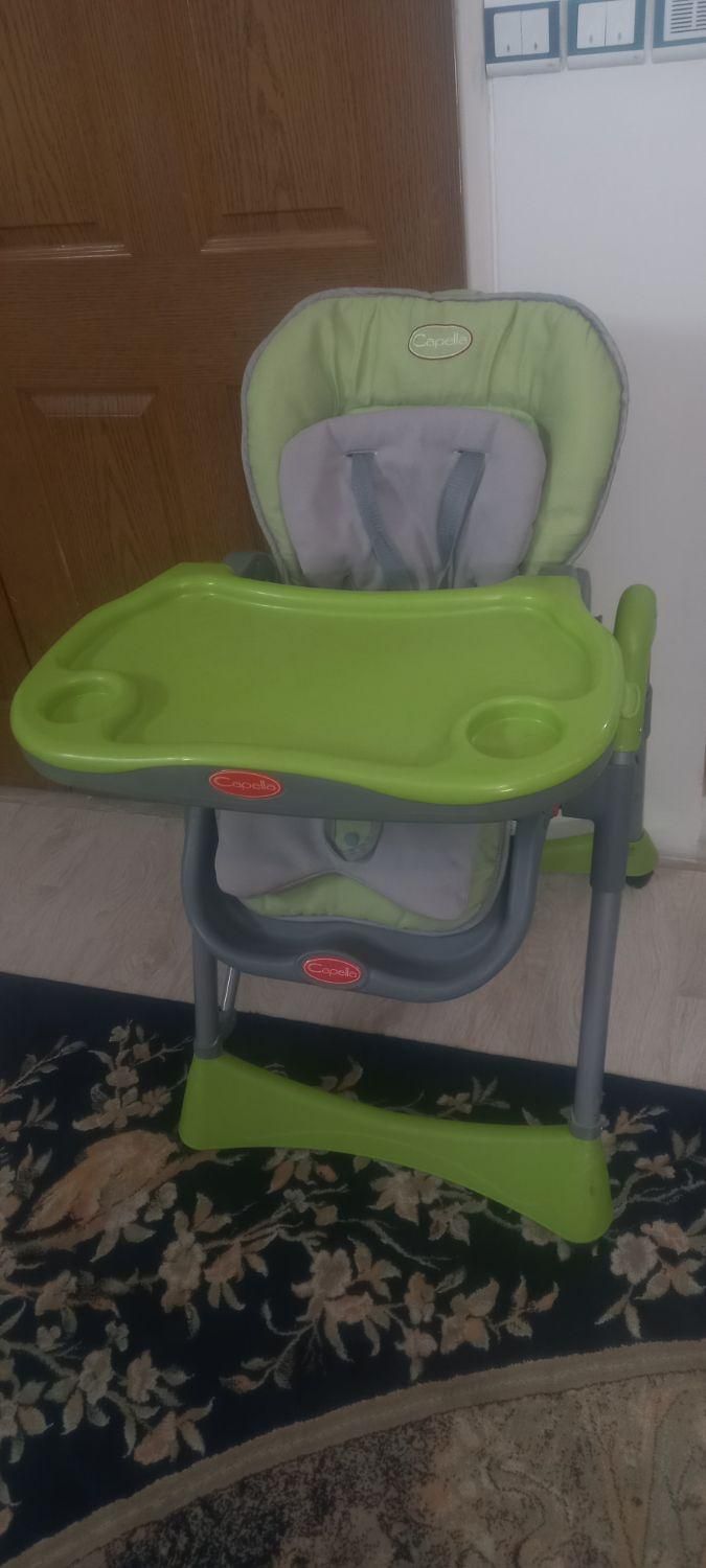 صندلی غذا کودک مارک کاپلا کره ای درحدنو|تخت و صندلی بچه|اصفهان, عمان سامانی|دیوار