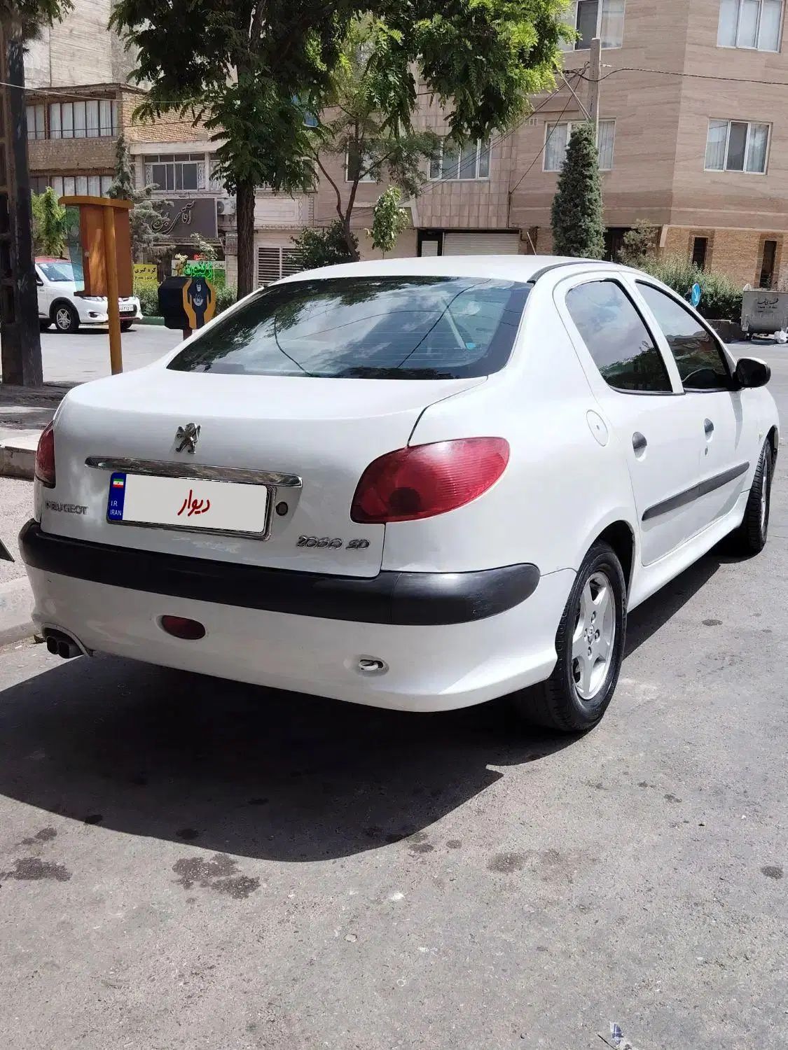 پژو 206 sd اتومات tu5 فرانسه کم کار مدل 1386|خودرو سواری و وانت|مشهد, آزادشهر|دیوار
